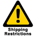 Shipping restrictions