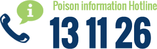 Poisons hotline icon - 13 11 26