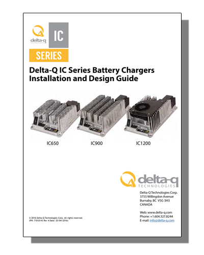 Delta-Q IC650 Installation & Design Guide