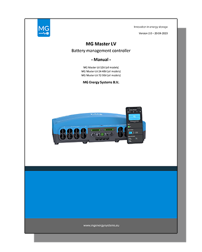 MG Energy MGMLV482600 MG MASTER LV - Low Voltage BMS 24-48V/600A-M12 ...