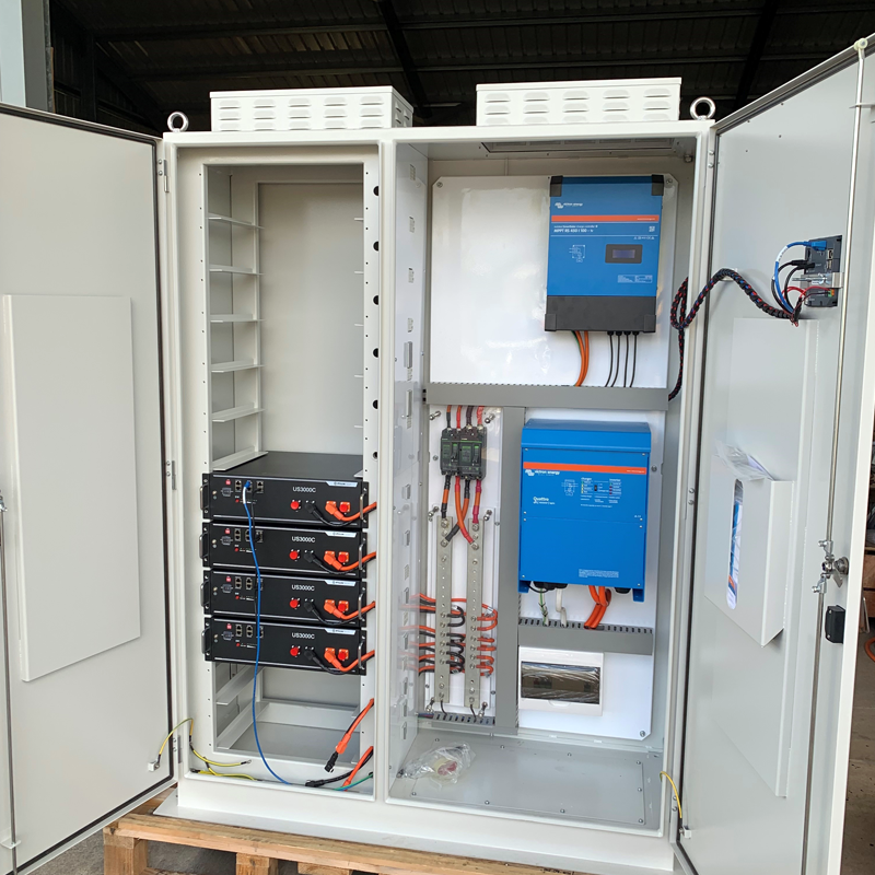 ALM 12 Cabinet example system build including racks and control panels