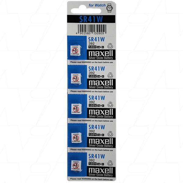 Maxell SR41W-BP5
