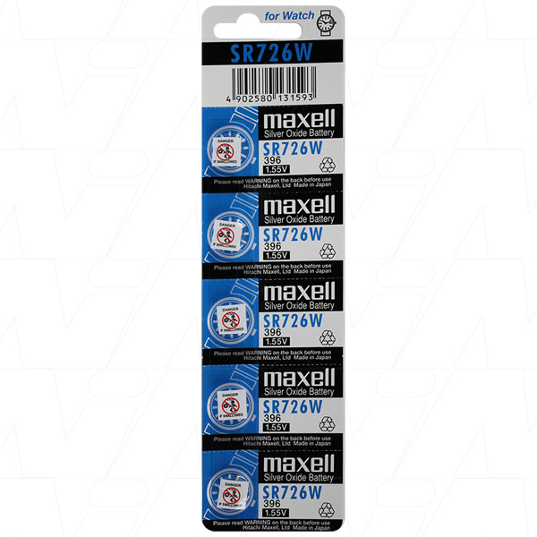 Maxell SR726W-BP5