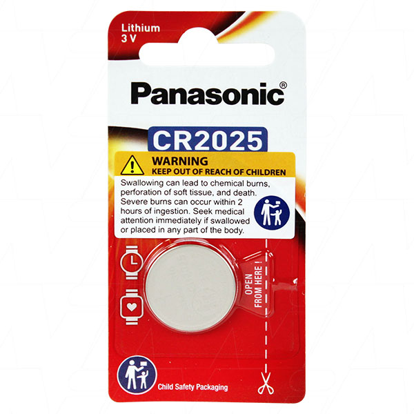 Panasonic CR2025-BP1(P)