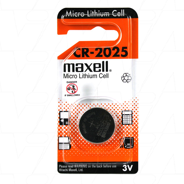 Maxell CR2025-BP1(M)