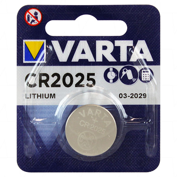 Varta CR2025-BP1(V) 3V Varta Lithium Battery Coin Cell