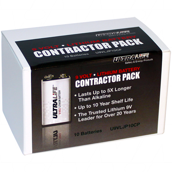 Ultralife U9VLJP-BULK