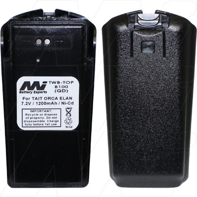 Batterie PMR (talkie walkie) compatible pour Alcatel 9220HL TAIT ORCA 5020 Batterie PMR (talkie walkie) compatible pour Alcatel 9220HL TAIT ORCA 5020
