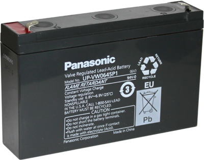 Battery  Panasonic UP-RW1245P1 UPS  LL for ASML Powerware 
