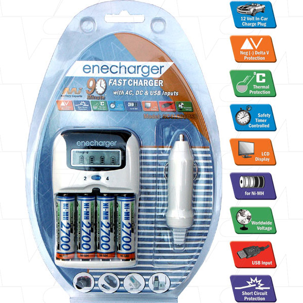 Enecharger NC41500USB+4HR3UG