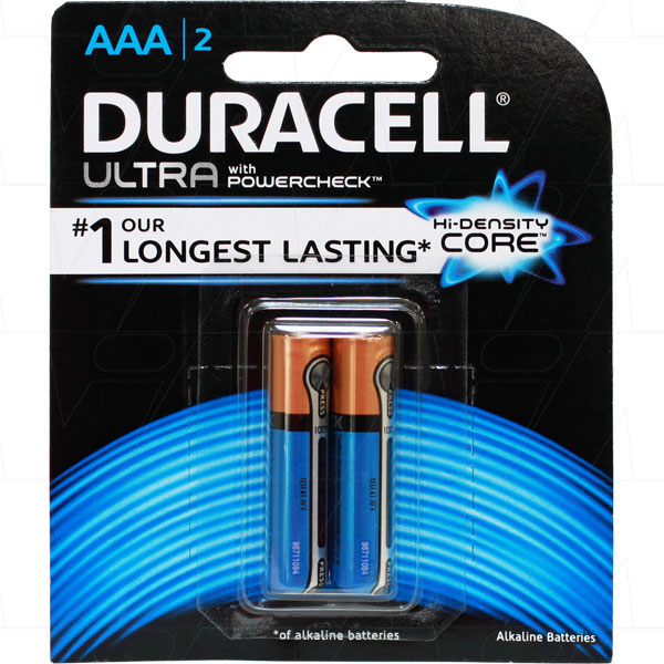 Duracell MX2400B2 Duracell Ultra Alkaline AAA, LR03 size Battery