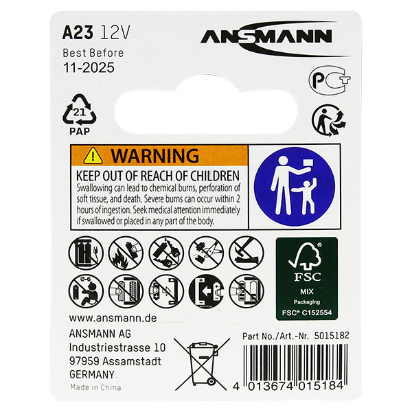 Ansmann A23-BP1(A)
