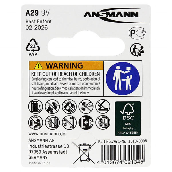 Ansmann A29-BP1(A)