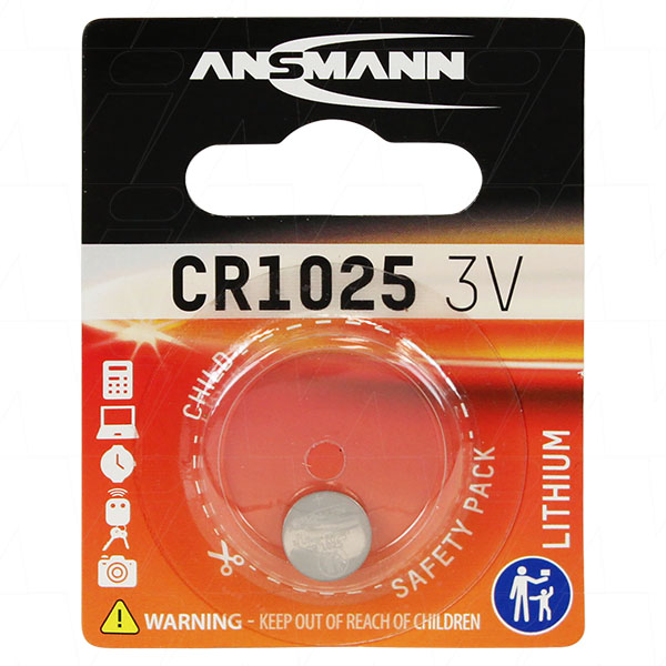 Ansmann CR1025-BP1(A)