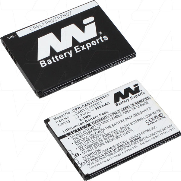 VINTRONS Battery fit to Alcatel CAB31L0000C1, 155, Vodafone 555, VF555, CAB31L0004C1, VF155