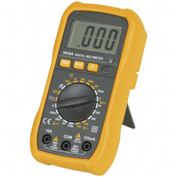 Digitech QM1527 Data Hold Digital Multimeter (DMM) with Backlight