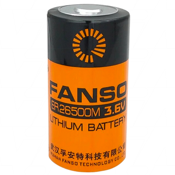 Fanso ER26500M Fanso ER26500M C size 3.6V 6000mAh High Power Lithium ...