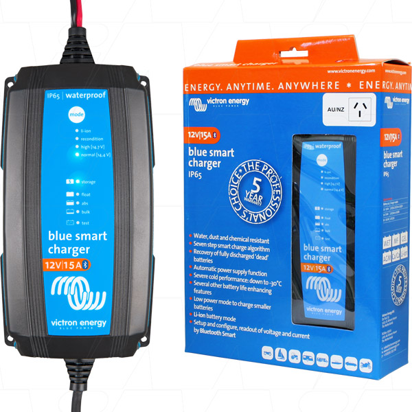 Victron Blue Smart 12V/15A Bluetooth Battery Charger 