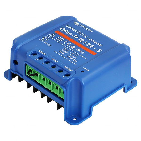 Hi there. A question. Is it possible to control (on/off) Victron Orion-TR 48-12 20A with Multiplus II or Gerbo GX? I have Orion connected to Lynx Distributer and as all 230v appliances