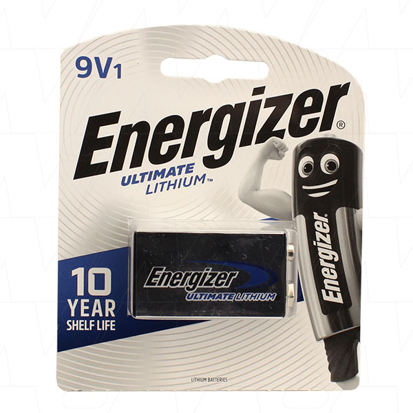 Energizer L522BP1 Energizer 9V size Lithium Battery