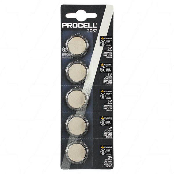 Procell CR2032-BP5(PC)