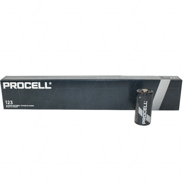Procell PC123 Procell 3V Lithium Battery (12 pack)