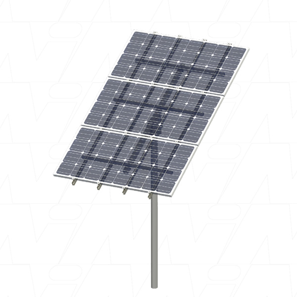 Clenergy ER-PM3/AXL-V2 Ezrack Postmount 3-A XL Version 2 KIT Solar ...