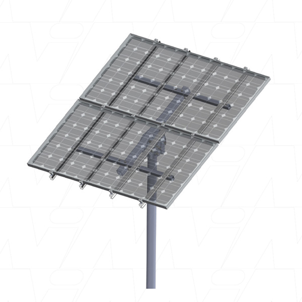 Clenergy ER-PM2/AXL Version 2 Ezrack Postmount 2-A XL KIT Solar Panel ...