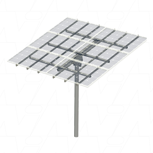 Clenergy ER-PM6/AXL Ezrack Postmount 6-A XL KIT Solar Panel Mounting ...