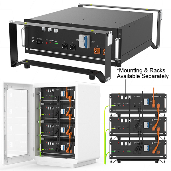 Pylontech US5000B Pylontech rack mount LiFePO4 battery 48V 100Ah