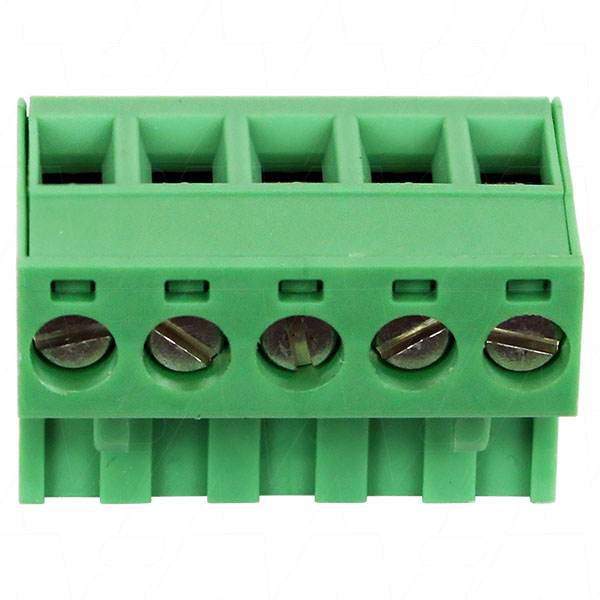 CTB9202/5 Camden Boss Male 5Way Terminal Block Connector with 5mm Pitch