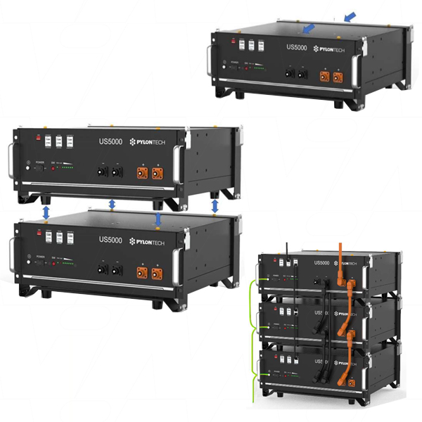 Pylontech US5000BRACKET Pylontech bracket suitable for US5000 series