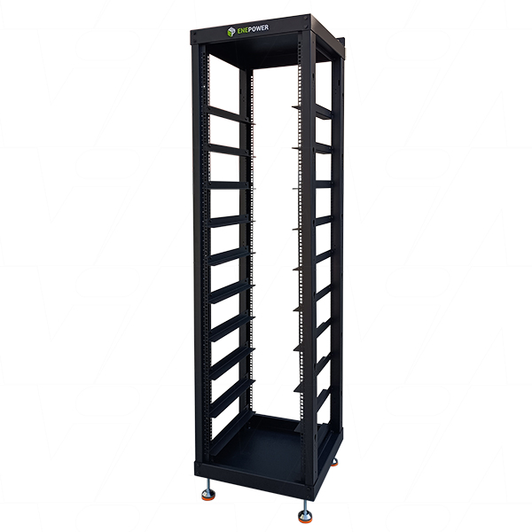 Enepower EBC50H-ID Black Indoor Open Rack for up to 10 x 4RU modules
