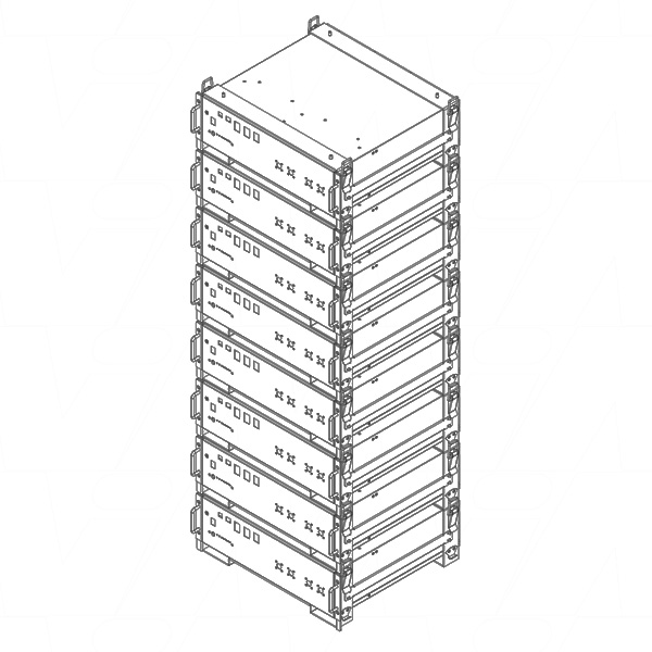 Enepower EBC-BKTUS5000 Stackable Bracket suit 4RU size Battery Modules