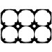Enepower SPACER-6x186502x3