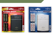 Fujitsu Nickel Metal Hydride Chargers with Batteries