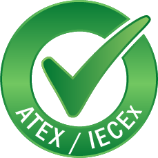 ATEX / IECEx standard approved logo