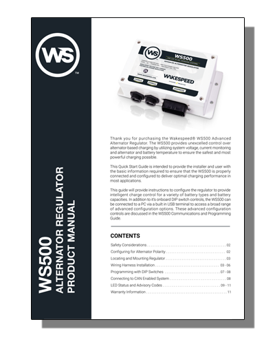 WS500 Product Manual