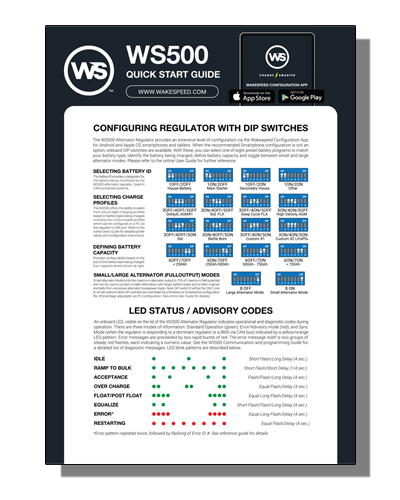 Wakespeed Quick Start Guide