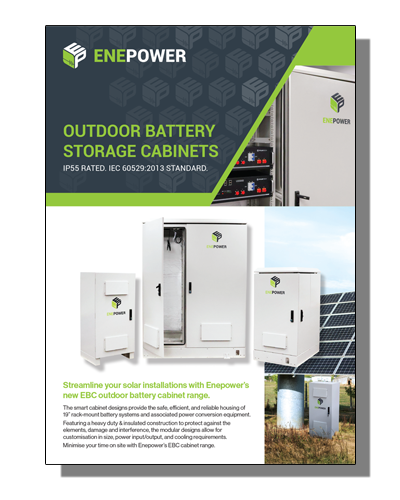 Enepower EBC Outdoor Cabinet Flyer