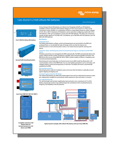 Lithium NG Battery Datasheet