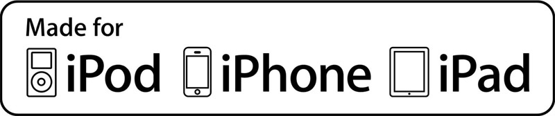 Made for iPhone, iPad, iPod