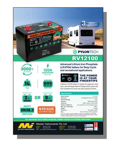 RV12100 Magazine Advertisement