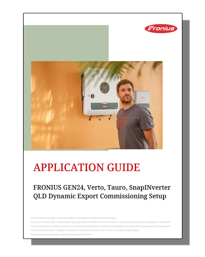 Fronius Application Guide