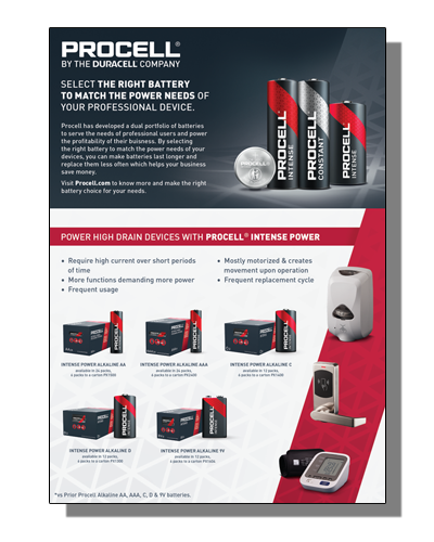 Procell Range Brochure
