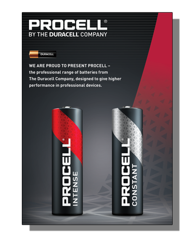 Procell is Duracell FLyer