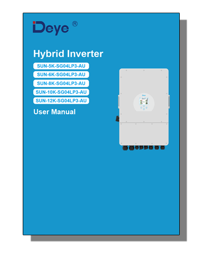 Deye 10-12kVa Single Phase User Manual