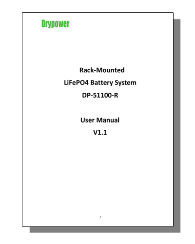DP-51100-R Manual