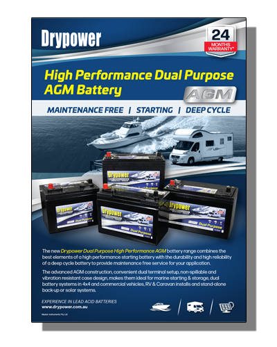 Drypower High Performance Dual Purpose AGM
