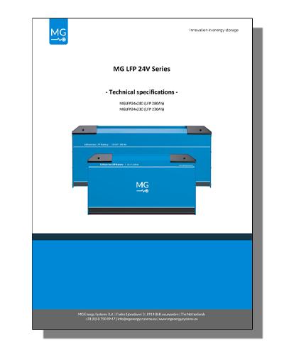 MG Energy LFP Series Tech Specs